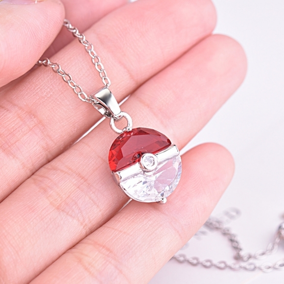 NEW! Silver Pendant Zirconia - Picture 3 of 5